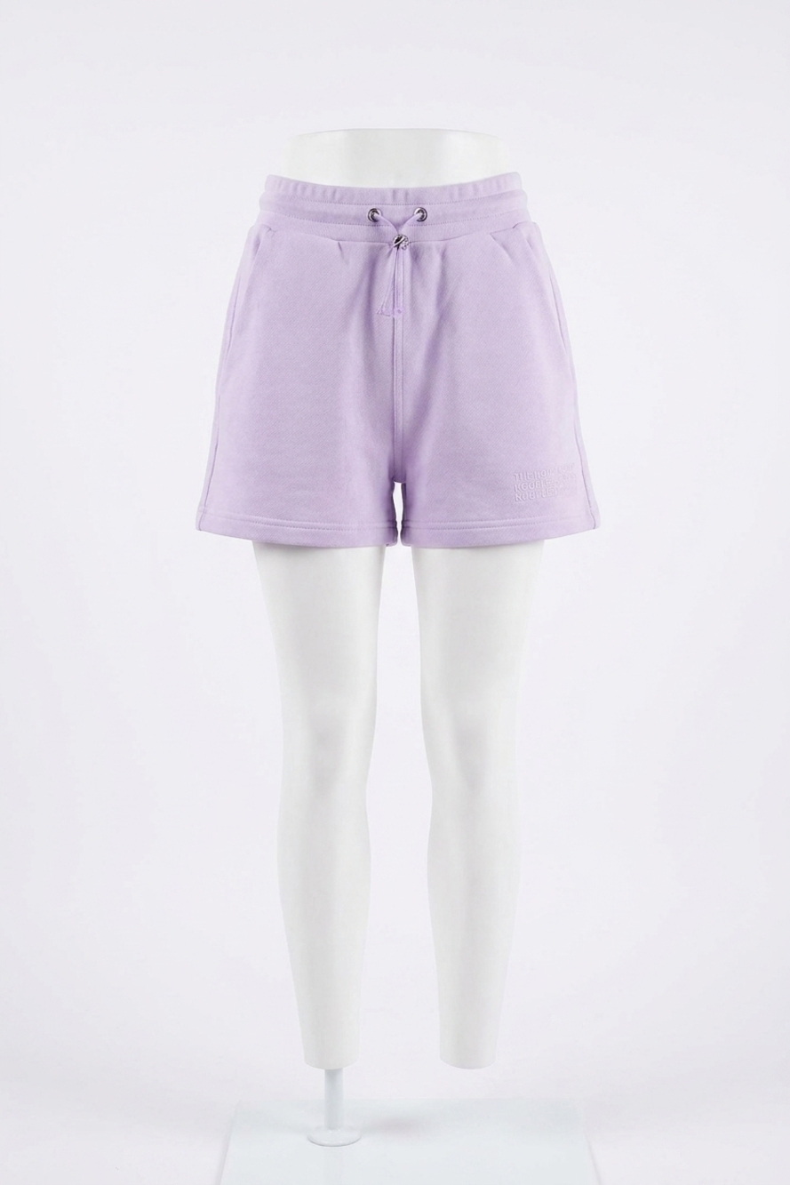 NEW THE KOOPLES sweat short with logo in purple